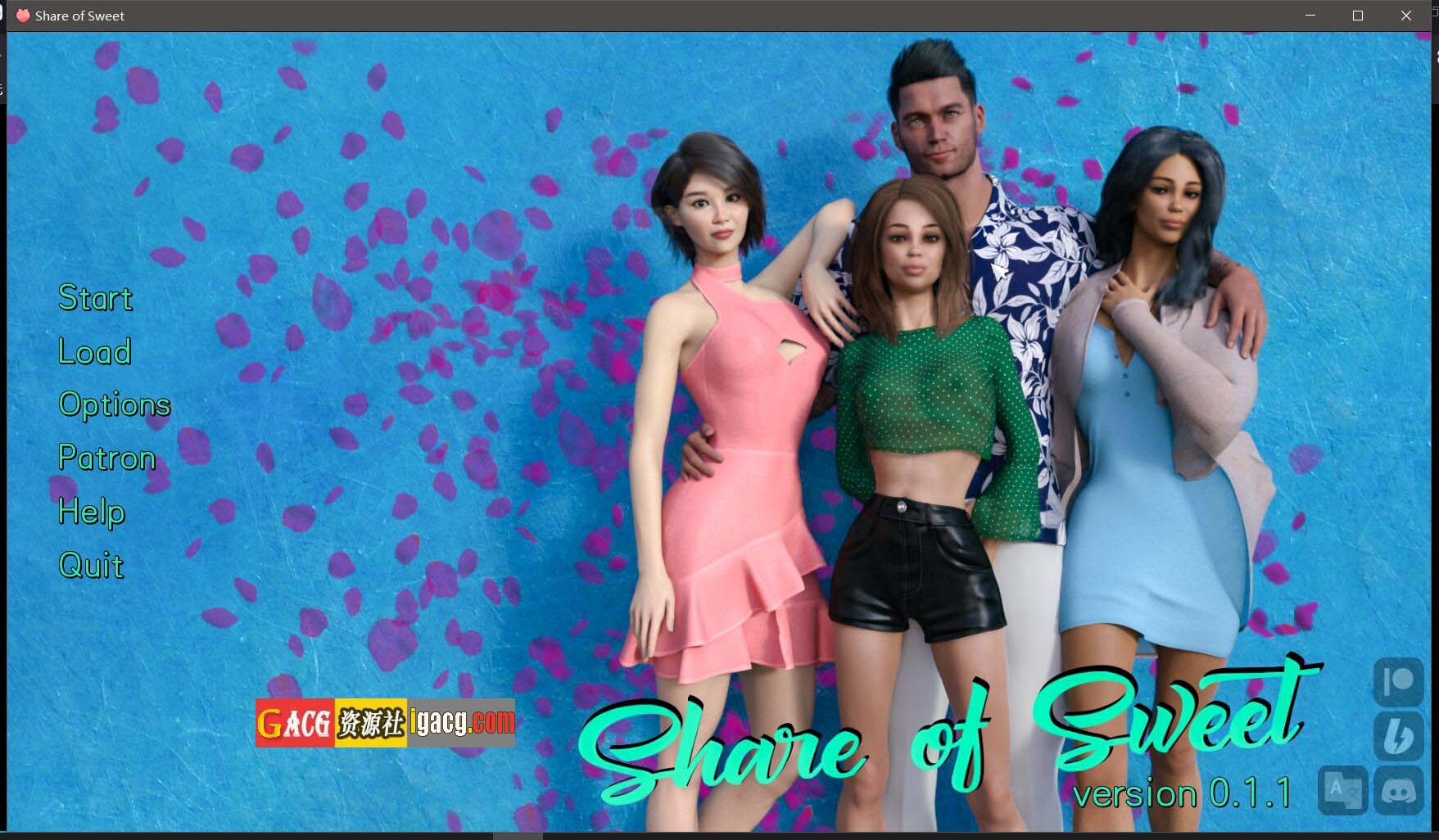 甜蜜的份额 Share of Sweet v0.1.1 汉化版-acg游戏姬