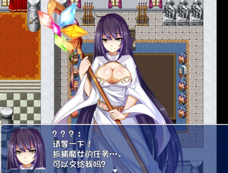 巨乳圣女和貧乳魔女：魔女狩猎灭绝之战 精翻汉化版-acg游戏姬