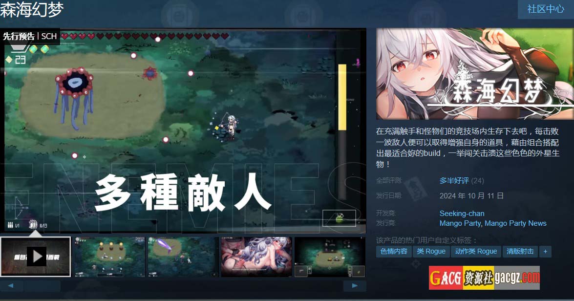 森海幻梦 森海幻夢 官中步兵版-acg游戏姬