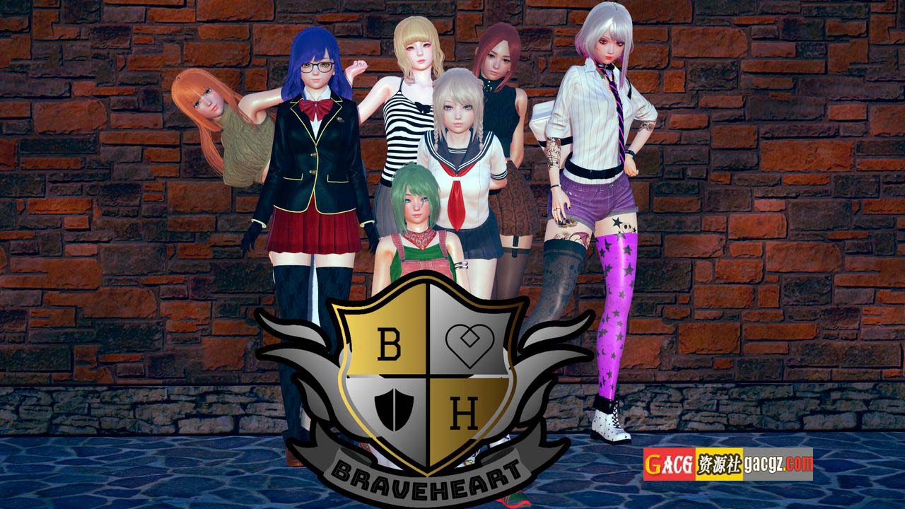 图片[2]-勇敢之心学院 Braveheart Academy v2.1 汉化高压版-acg游戏姬