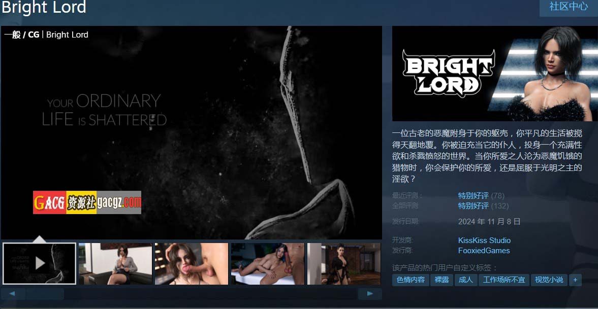 图片[2]-光明之主 Bright Lord V1.2 Steam 官方中文版-acg游戏姬