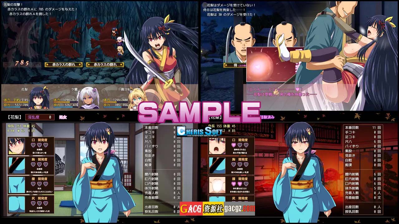 图片[8]-大型江户幻想RPG：女忍者花梨 V1.2 精翻汉化版+存档-acg游戏姬