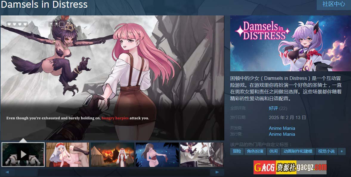 图片[2]-困顿中的少女 Damsels in Distress 官方中文步兵版-acg游戏姬